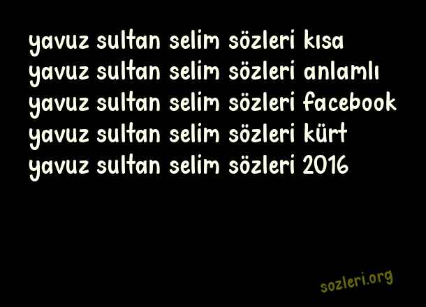 Yavuz Sultan Selim