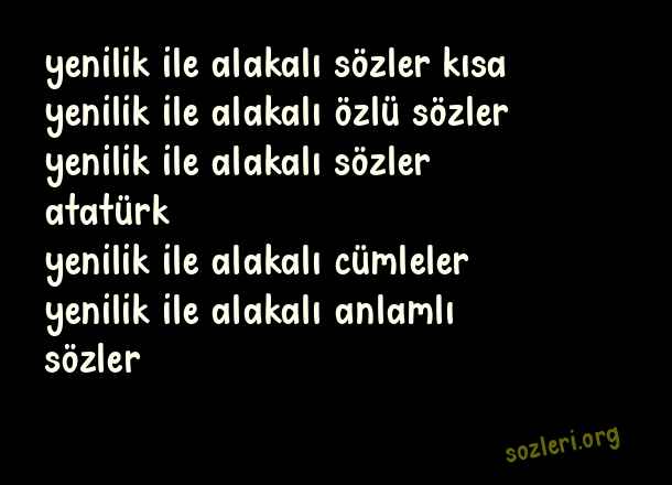 Yenilik