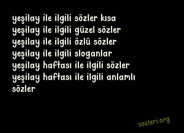 Yeşilay