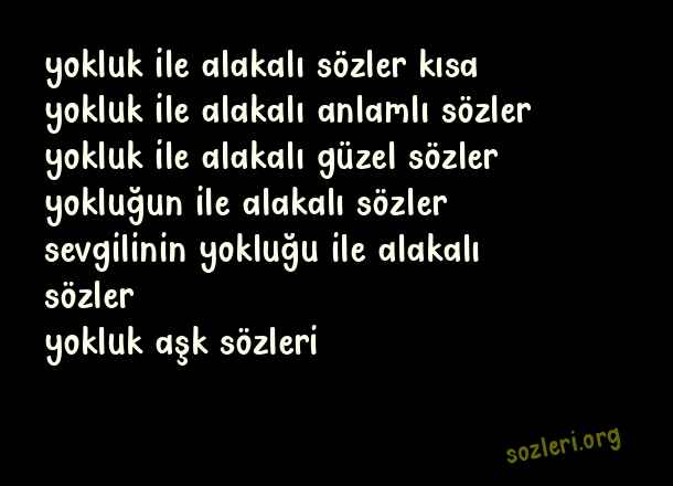 Yokluk