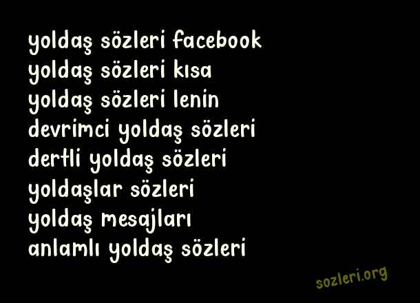 Yoldaş