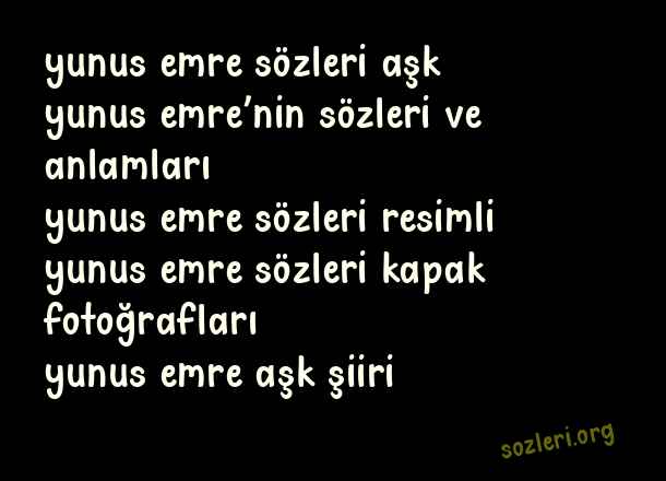 Yunus Emre