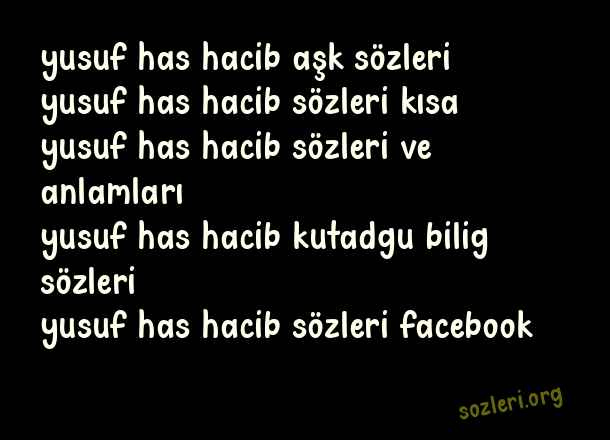 Yusuf Has Hacib