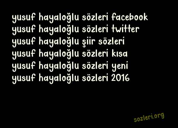 Yusuf Hayaloğlu