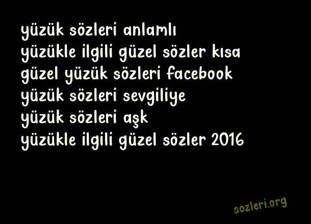 Yüzük