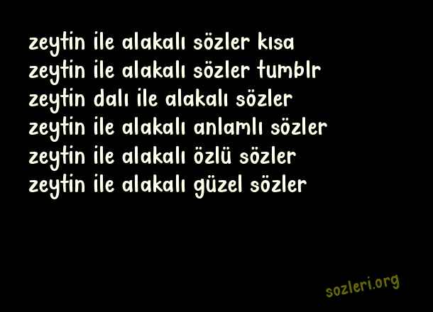 Zeytin
