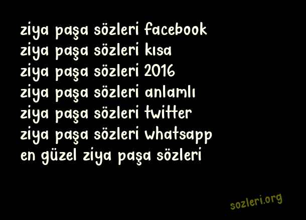 Ziya Paşa
